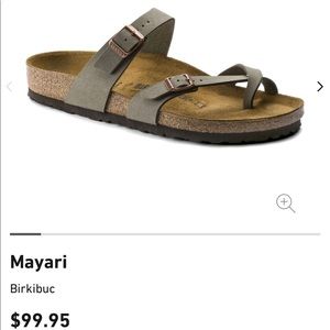 Mayari Birkenstock’s in Stone